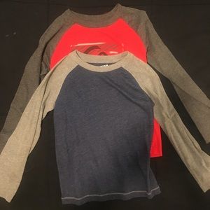 Boys long sleeve shirts